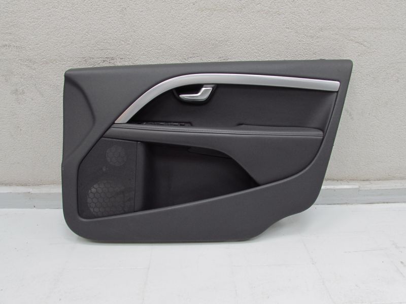 VOLVO S80 II V70 XC70 06-16 TAPICERKA BOCZEK DRZWI SKORA PRZOD PRAWY 30649480
