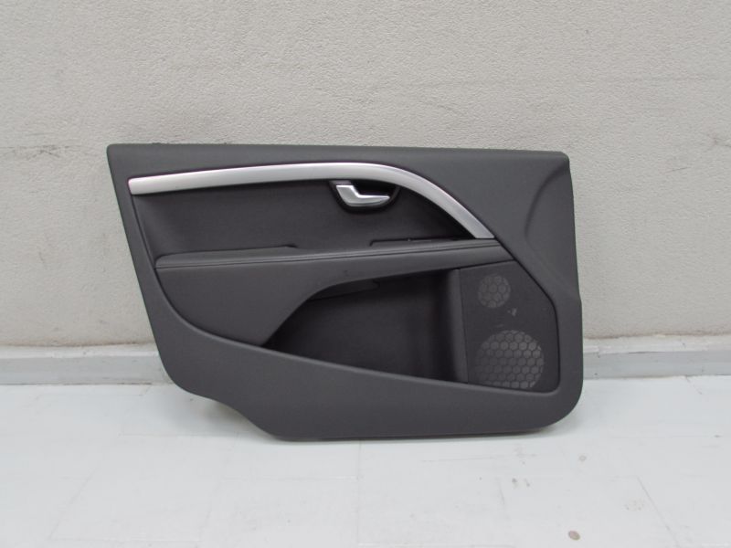 VOLVO S80 II V70 XC70 06-16 TAPICERKA BOCZEK DRZWI SKORA PRZOD LEWY 30649479