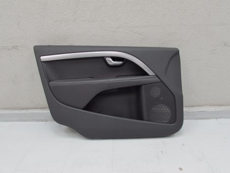 VOLVO S80 II V70 XC70 06-16 TAPICERKA BOCZEK DRZWI SKORA PRZOD LEWY 30649479