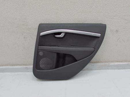 VOLVO S80 II V70 XC70 06-16 TAPICERKA BOCZEK DRZWI SKORA TYL PRAWY 30649476