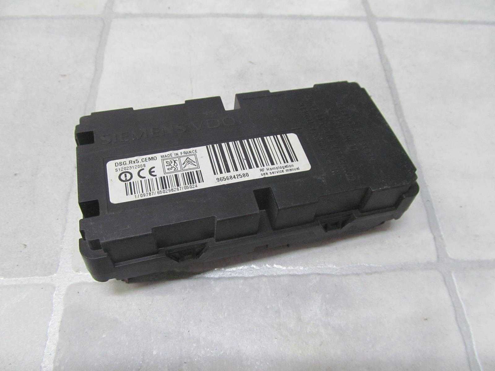 PEUGEOT 607 LIFT 05-10 MODUL STEROWNIK 9656842580