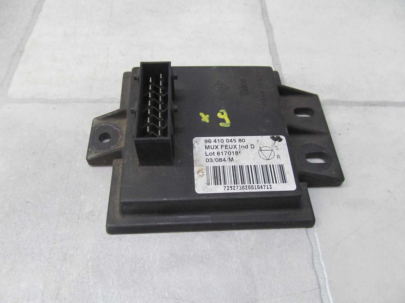 PEUGEOT 607 99-10 MODUL STEROWNIK 9641004580 PEUGEOT 607 99-10 MODUL STEROWNIK 9641004580