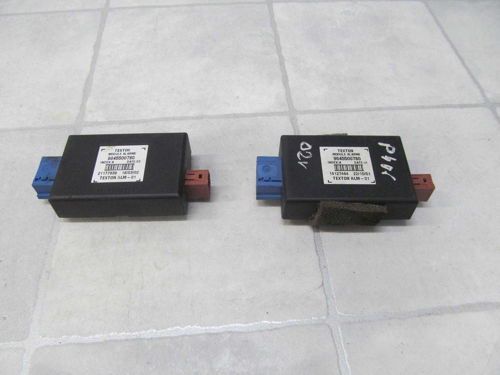 PEUGEOT 607 99-10 MODUL ALARMU 9645500780 PEUGEOT 607 99-10 MODUL ALARMU 9645500780