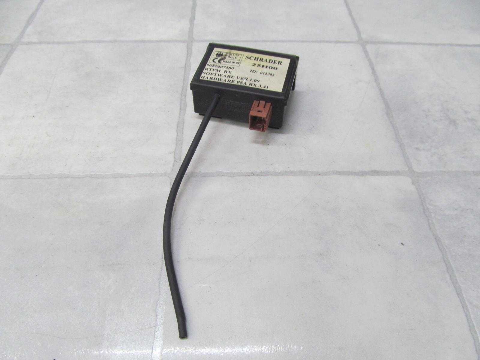 PEUGEOT 607 99-10 MODUL STEROWNIK 9637407580