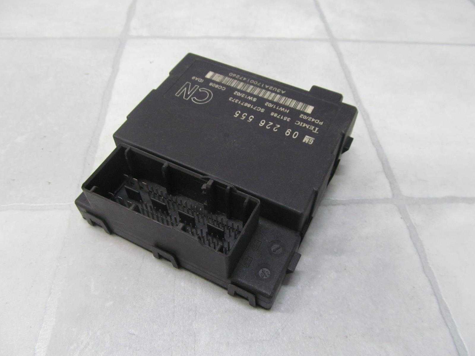 OPEL VECTRA C 02-08 MODUL KOMFORTU 09134877