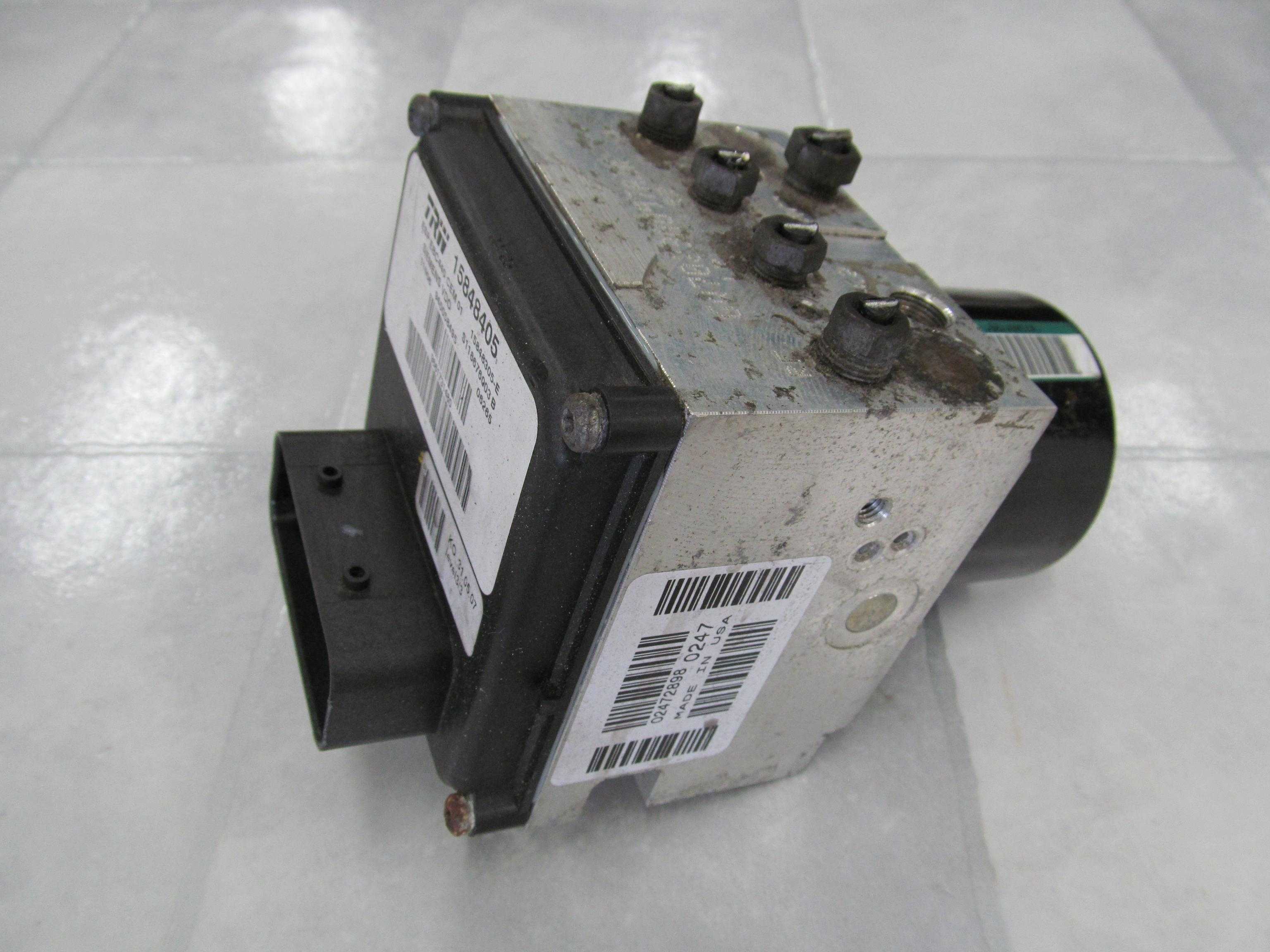 PEUGEOT 407 04-10 COUPE POMPA HAMULCOWA ABS 15848405 9661731480