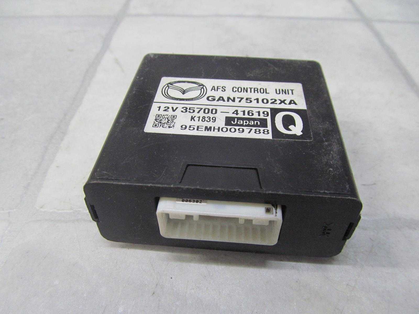 MAZDA 6 GH 08-12 MODUL DOSWIETLANIA ZAKRETOW 35700-41619 GAN75102XA