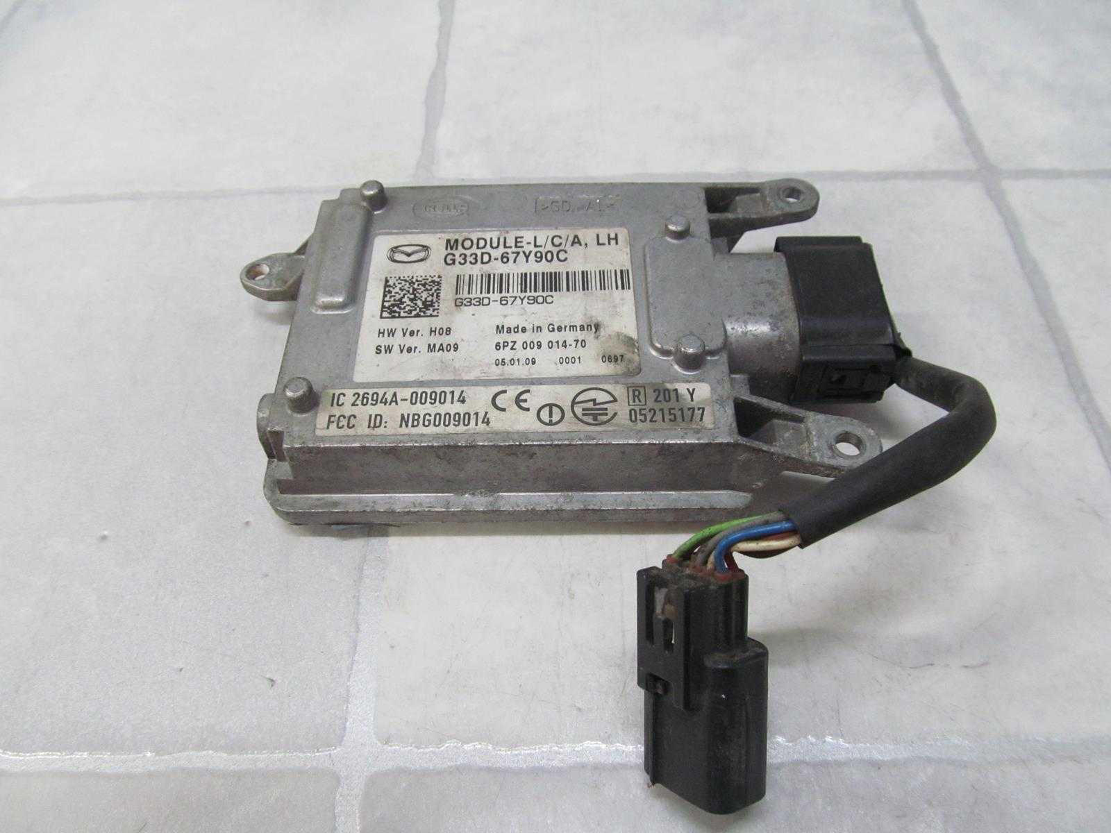 MAZDA 6 GH 07-13 MODUL KOMPUTER SWIATEL G33D-67Y90C