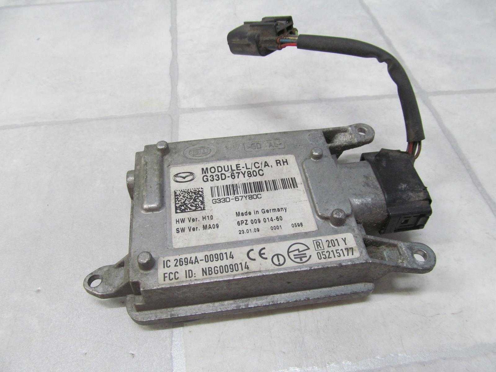 MAZDA 6 GH 07-13 MODUL KOMPUTER SWIATEL G33D-67Y80C