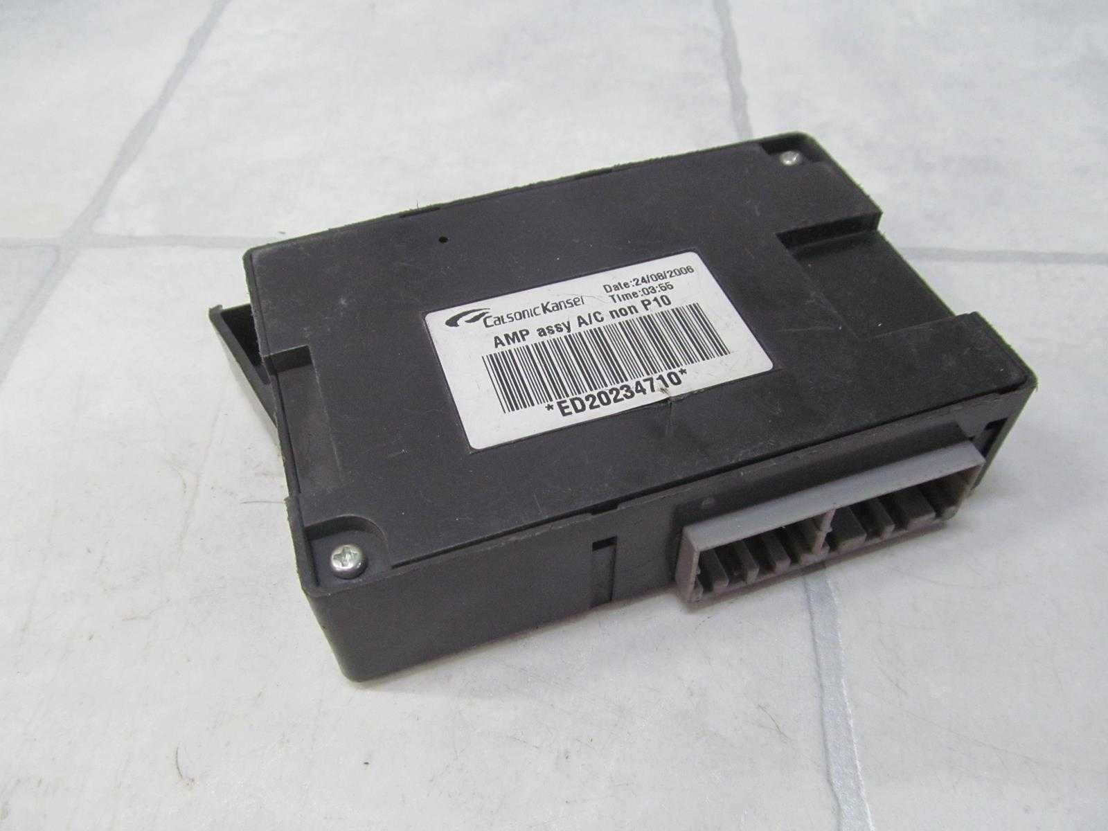 NISSAN PRIMERA P12 02-07 MODUL KLIMATYZACJI ED20234710 NISSAN PRIMERA P12 02-07 MODUL KLIMATYZACJI ED20234710