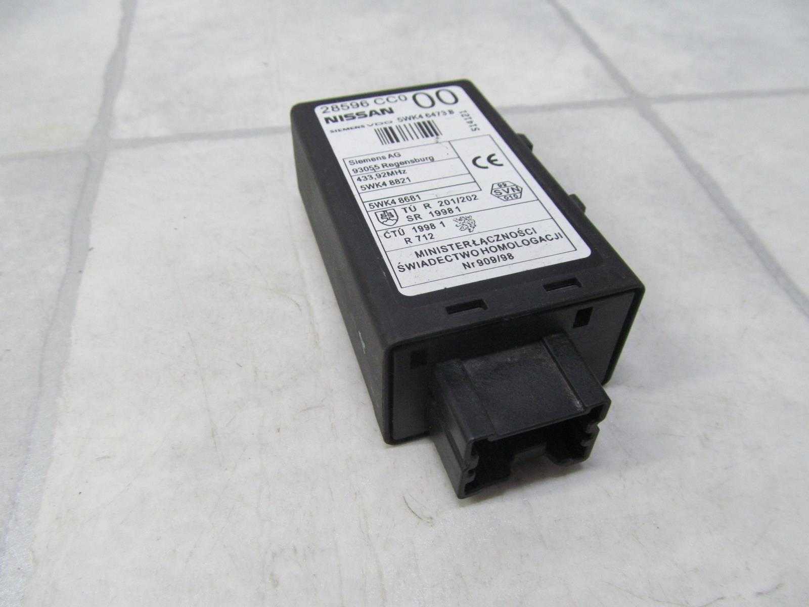 NISSAN X-TRAIL T30 01-07 MODUL ZAMKA CENTRALNEGO 28596 CC0