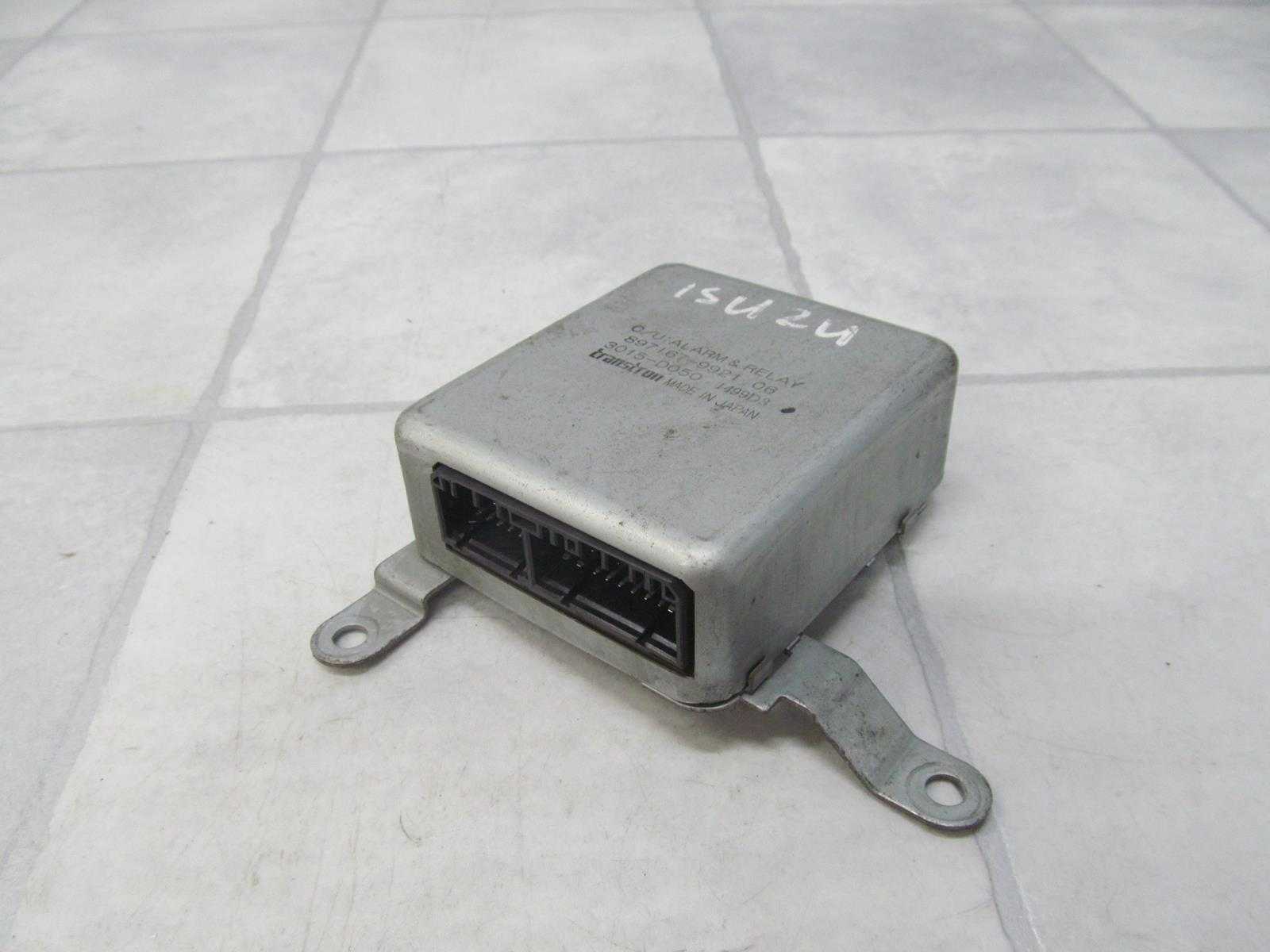 ISUZU TROOPER 92-02 MODUL STEROWNIK ALARMU 897167-9921