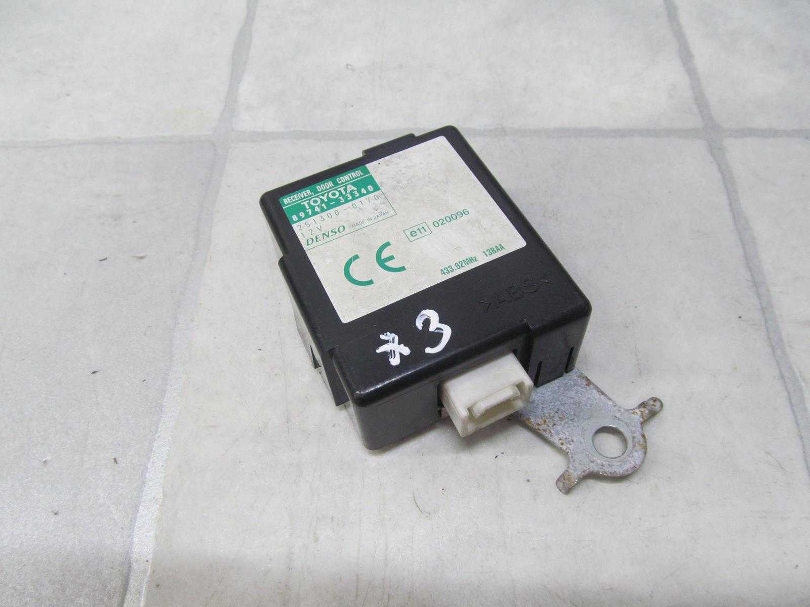 TOYOTA CAMRY 01-06 MODUL STEROWNIK 89741-33340