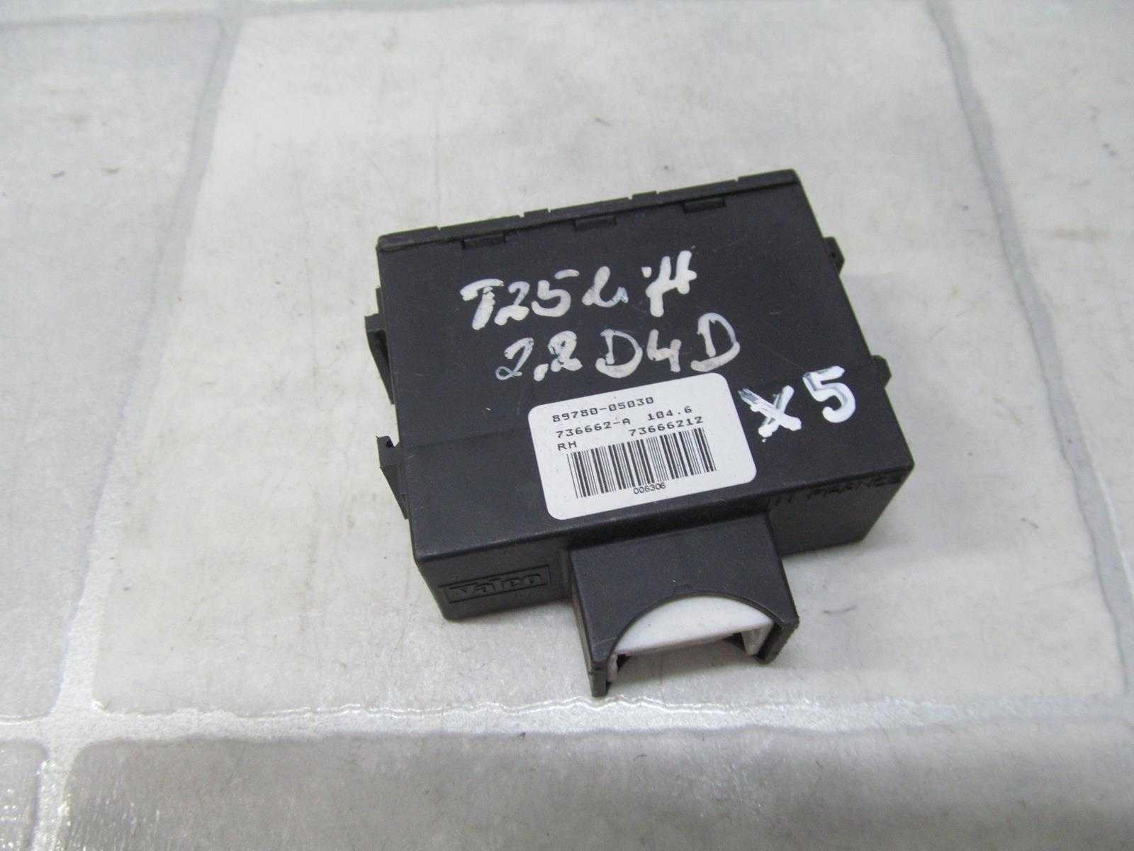 TOYOTA AVENSIS T25 03-08 MODUL IMMO 89780-05030