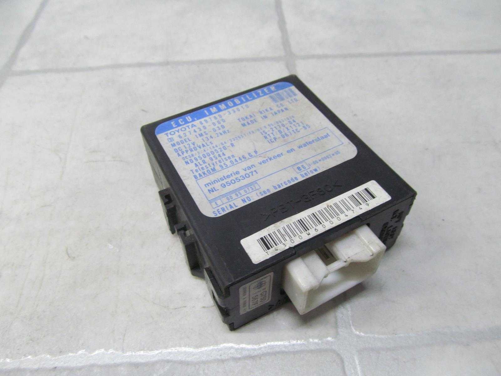 TOYOTA CAMRY 91-96 MODUL IMMO 89780-33010