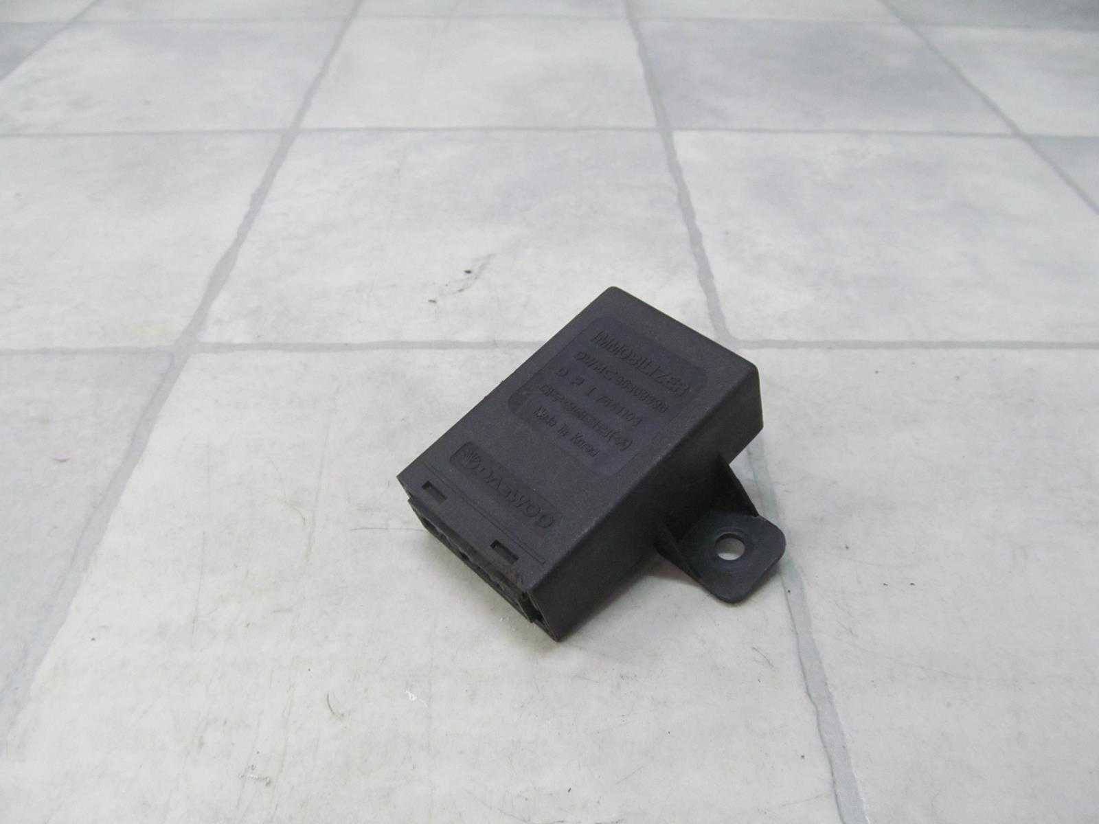 DAEWOO NUBIRA 97-12 MODUL IMMO 96308396 DAEWOO NUBIRA 97-12 MODUL IMMO 96308396