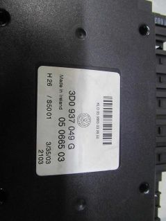 VW PHAETON 02-16 MODUL KOMFORTU 3DO937049G