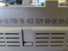 PEUGEOT CITROEN MODUL SKRZYNKA BSI 9645352980