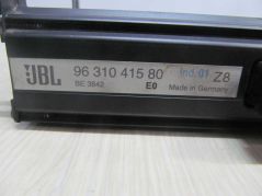 PEUGEOT 607 99-10 WZMACNIACZ FABRYCZNY JBL 9631041580