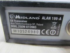RADIO CB MIDLAND ALAN 199-A