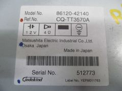 TOYOTA RAV 4 RADIO CD MP3 NAVI 86120-42140 05/12