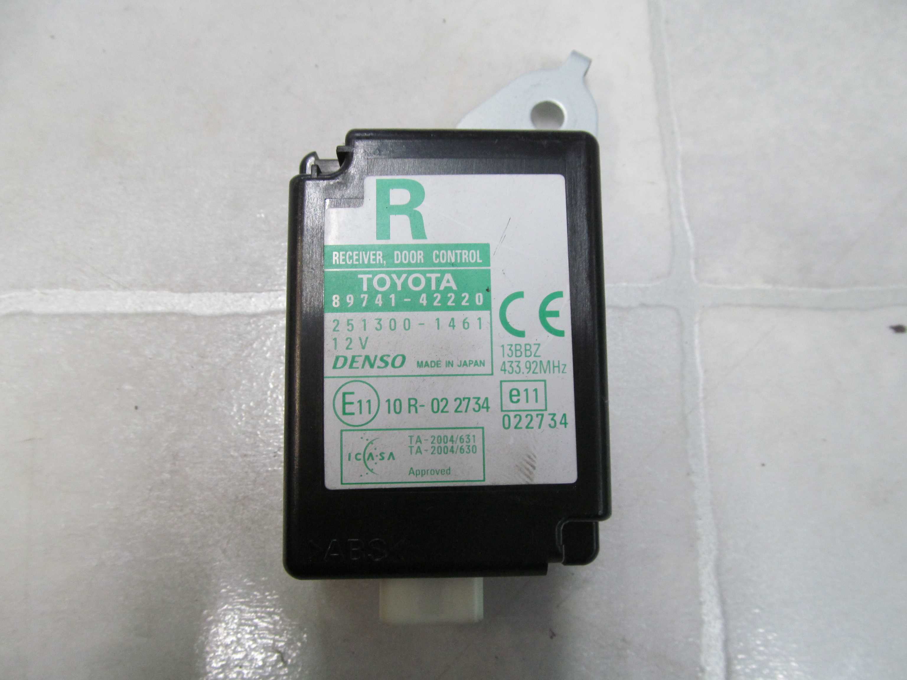 TOYOTA RAV 4 III MODUL STEROWNIK 89741-42220 05/08 TOYOTA RAV 4 III MODUL STEROWNIK 89741-42220 05/08