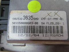 PEUGEOT 607 05-07 WYSWIETLACZ 9656303580
