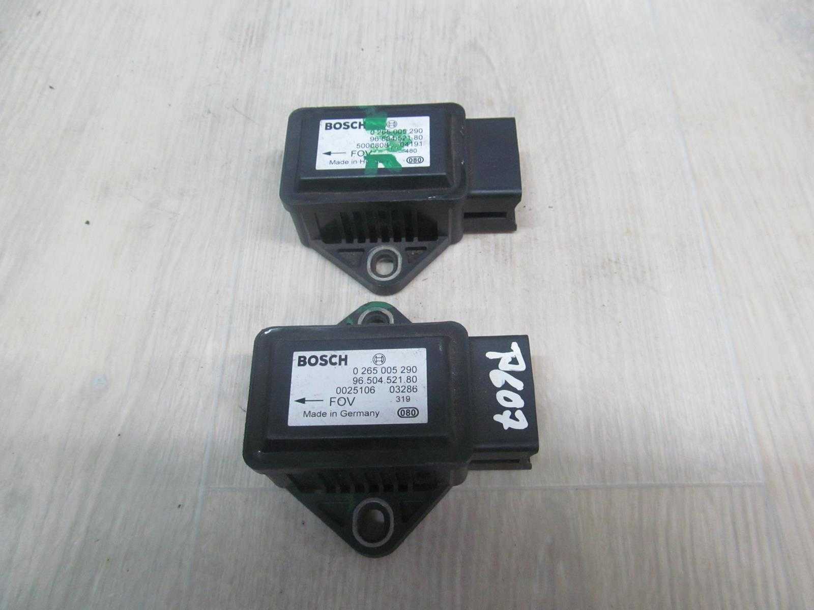 PEUGEOT 607 99-10 MODUL CZUJNIK ESP 0265005290