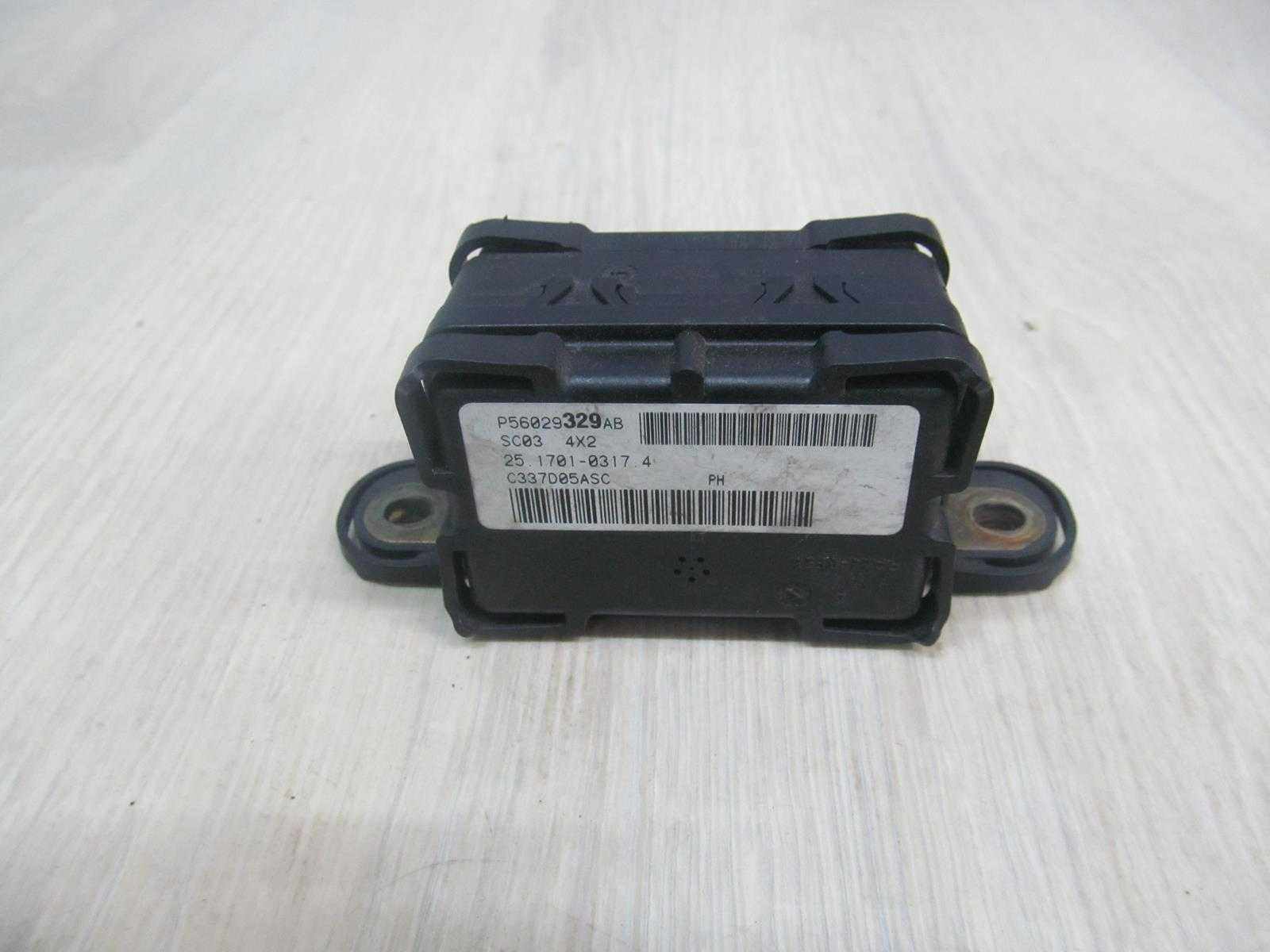 CHRYSLER SEBRING 07-12 MODUL CZUJNIK ESP P56029329AB