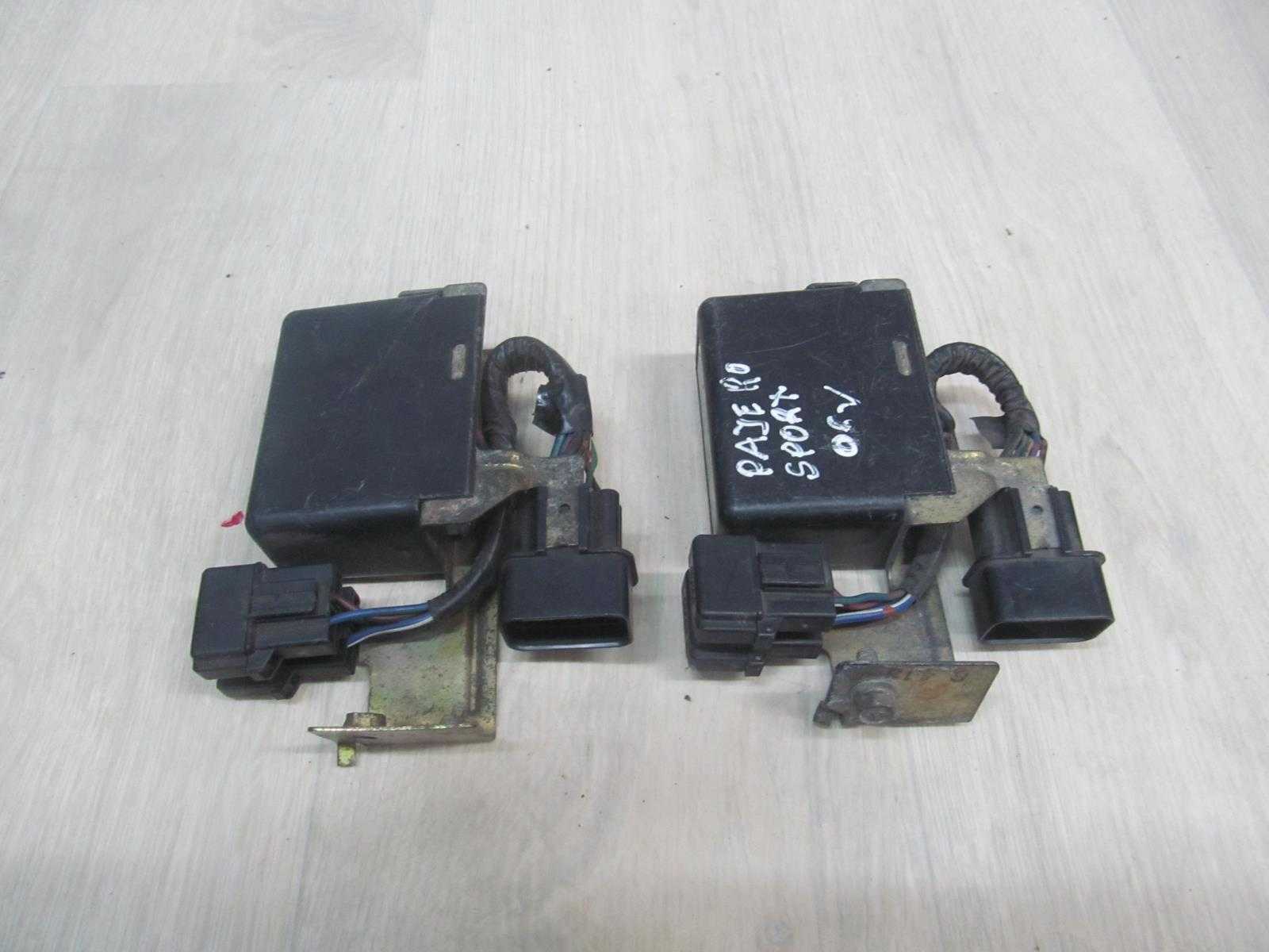MITSUBISHI PAJERO 96-08 STEROWNIK MODUL PRZEKAZNIK WENTYLATORA