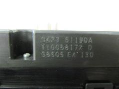 MAZDA 6 II GH PANEL STEROWANIA KLIMATYZACJI
