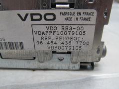 PEUGEOT CITROEN 99-05 RADIO 964544367700