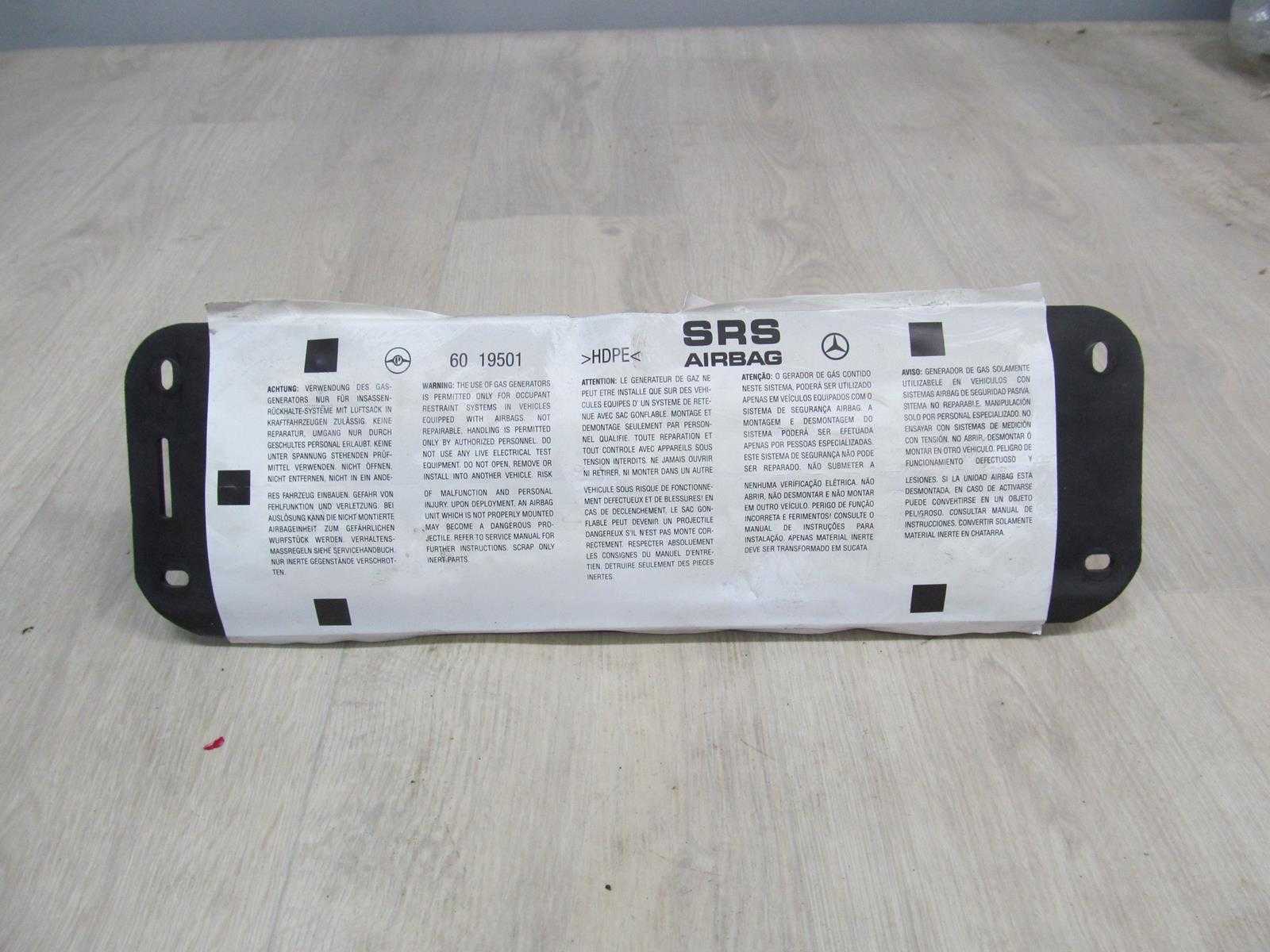 MERCEDES A W169 PODUSZKA AIR BAG PASAZERA 1698600005