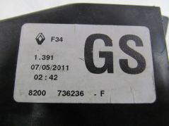 RENAULT SCENIC III 09- LEWAREK BIEGOW 8200736236F