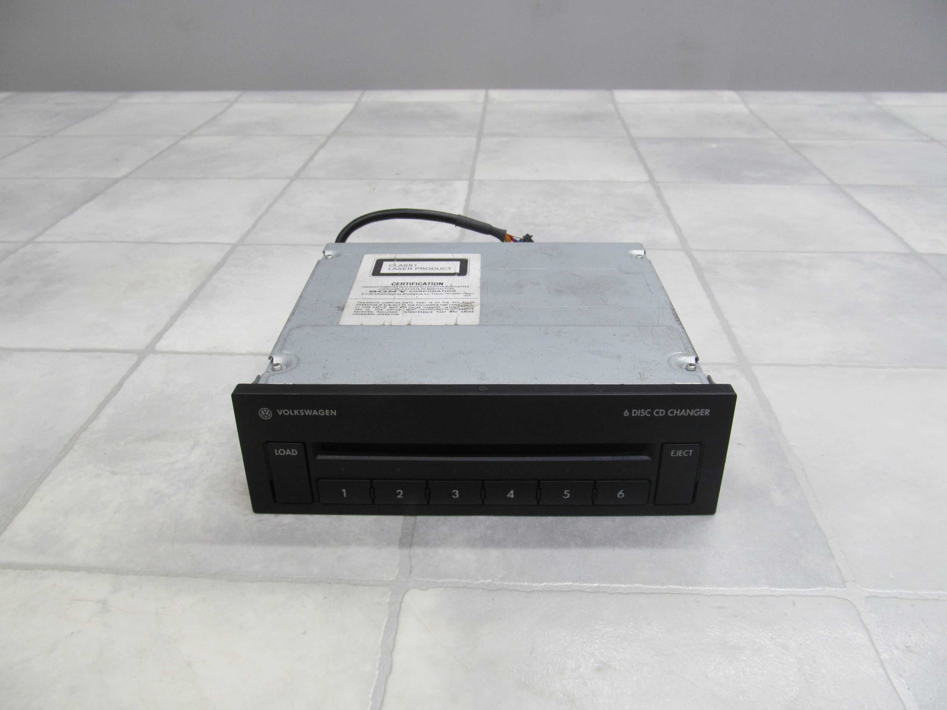 VW PASSAT B6 05- ZMIENIARKA 6CD 3C0035110A