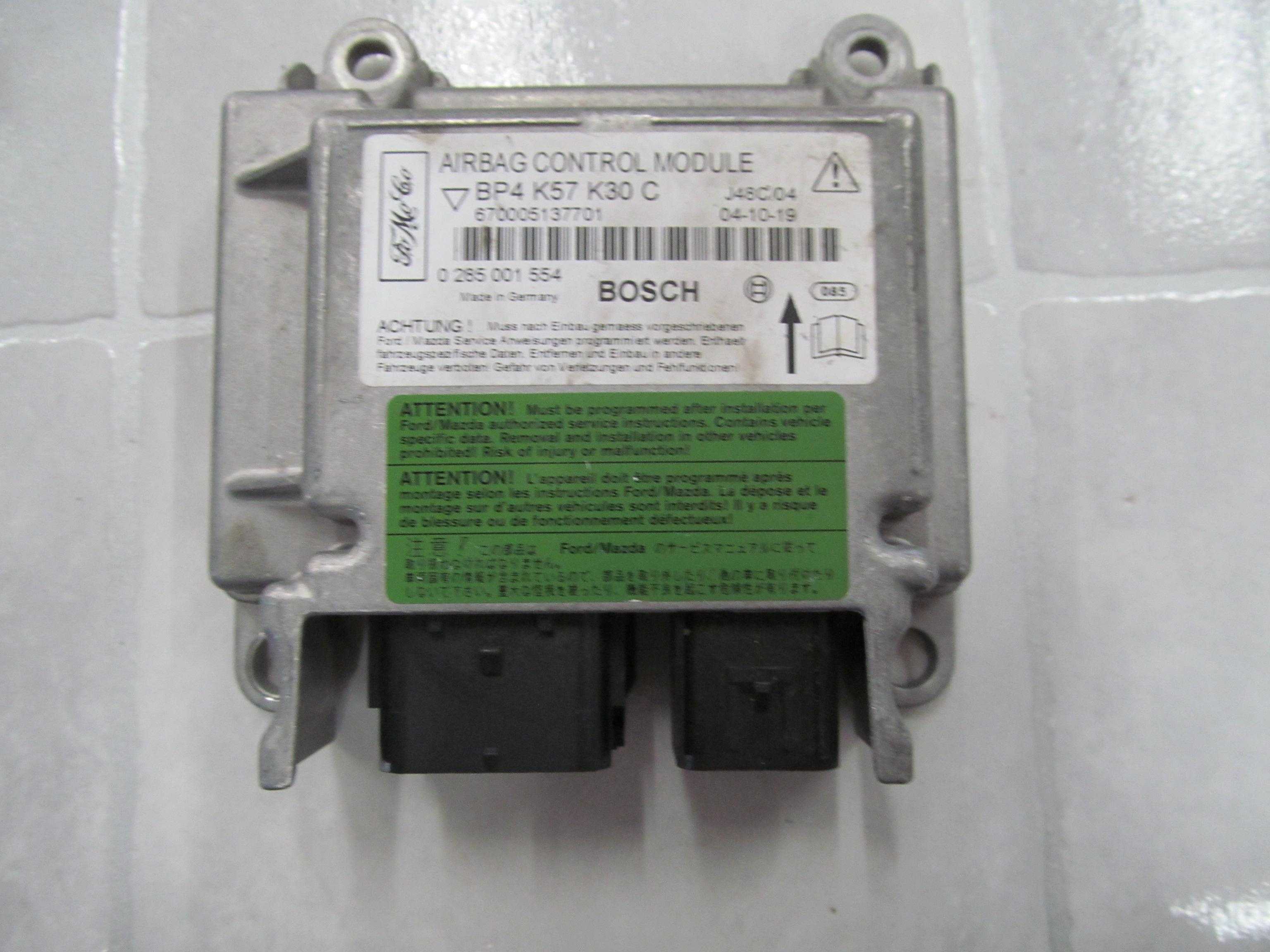 MAZDA 3 I 03- SENSOR AIRBAG PODUSZEK 0285001554