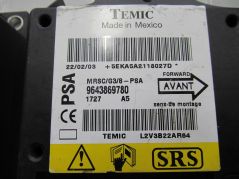 PEUGEOT 607 MODUL SENSOR AIRBAG 9643869780