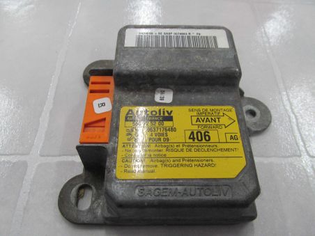 PEUGEOT 406 MODUL SENSOR AIRBAG 9637176480
