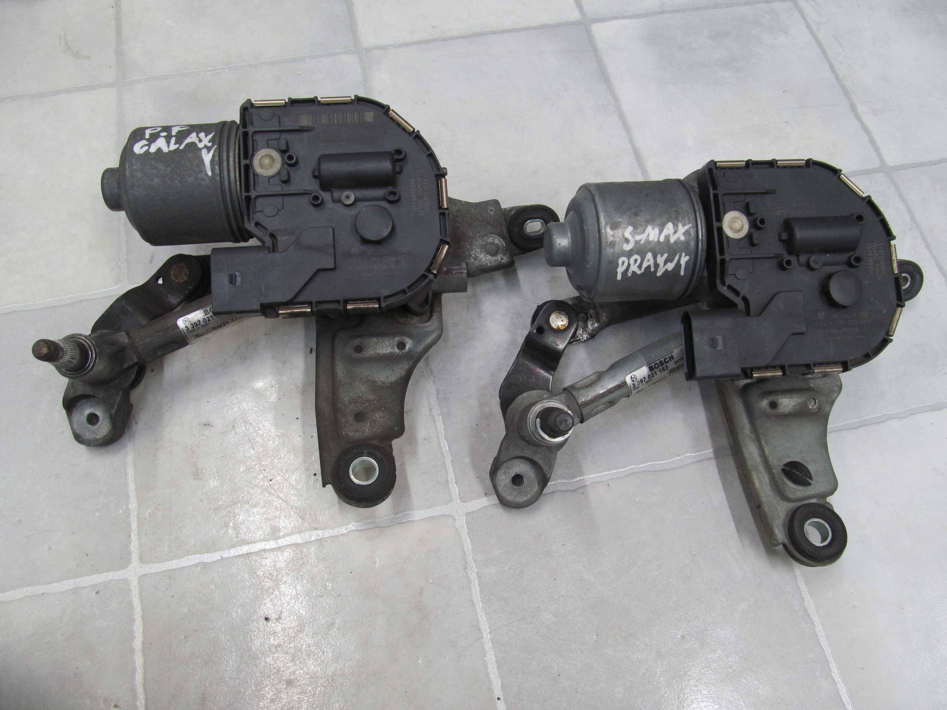 FORD S-MAX GALAXY MK III 06-15 SILNICZEK WYCIERACZEK PRAWY 1397220603 6M21-17504-DB
