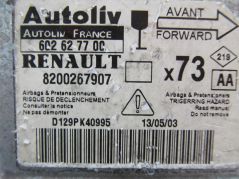 RENAULT  MODUL SENSOR AIRBAG 8200267907
