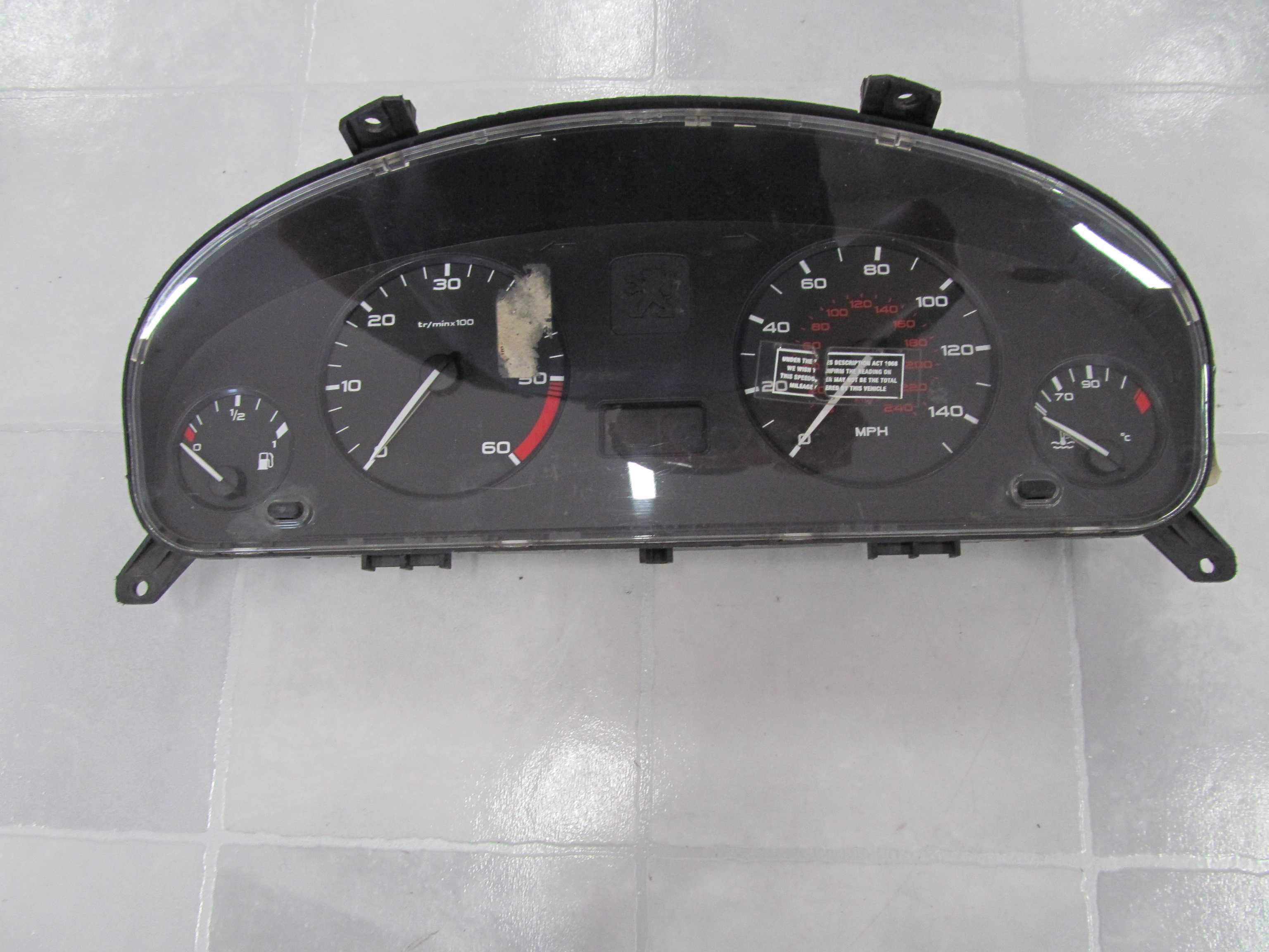 PEUGEOT 406 99-04 HDI LICZNIK ZEGAR 9630373880