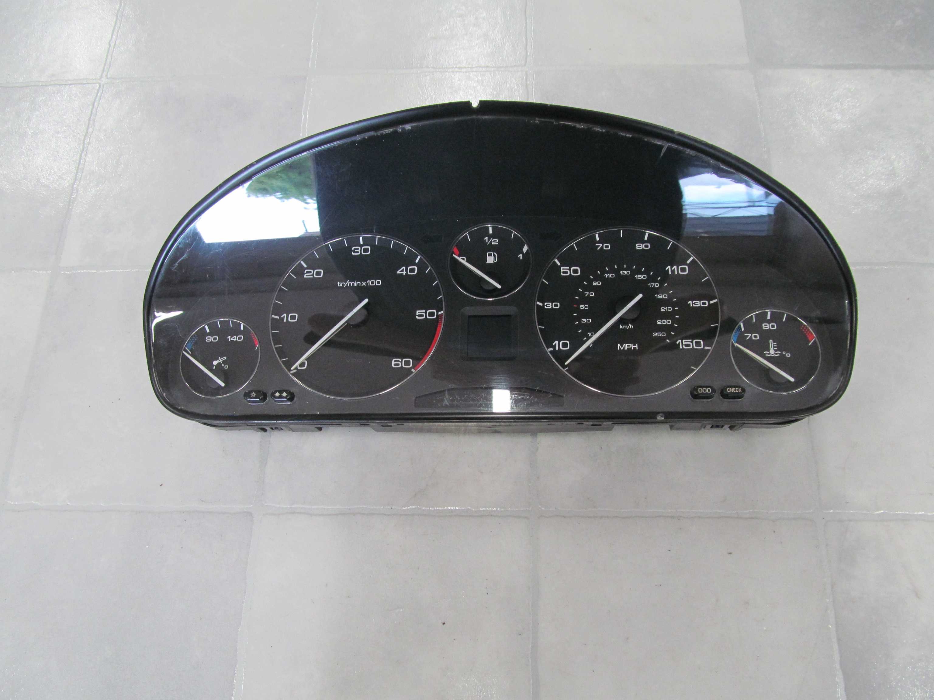 PEUGEOT 607 99-05 HDI LICZNIK ZEGAR 9648444480 - JBT