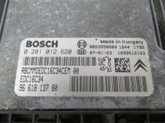 PEUGEOT CITROEN 1.6HDI KOMPUTER SILNIKA 0281012620