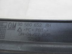 OPEL ZAFIRA A 99/05 LISTEWKA POD LAMPE LEWA 90580652