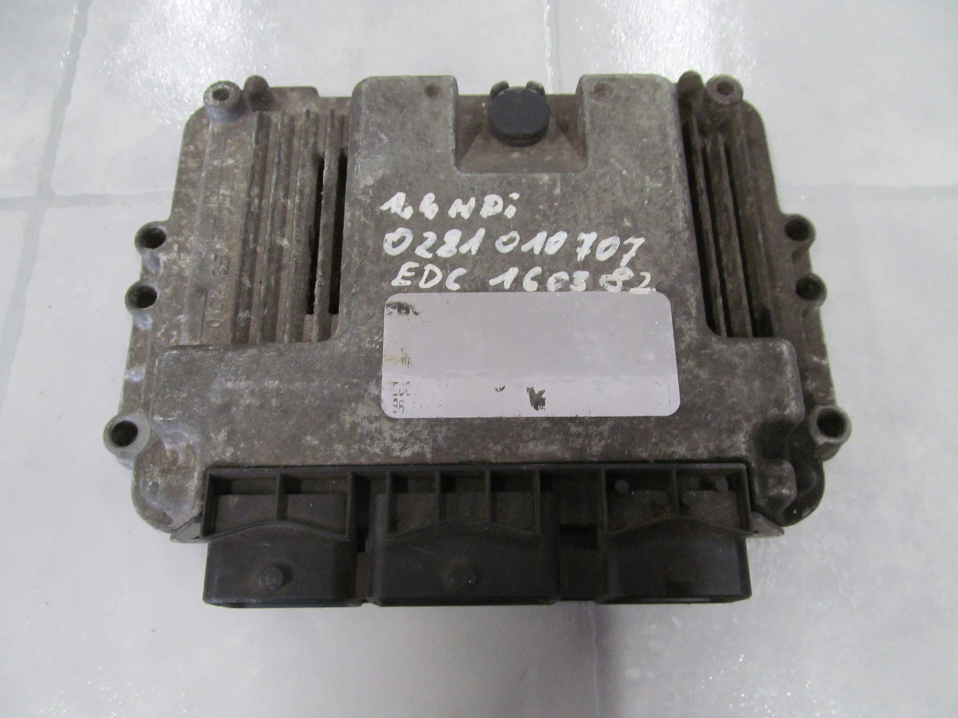 PEUGEOT CITROEN 1.4 HDI KOMPUTER STEROWNIK 0281010707