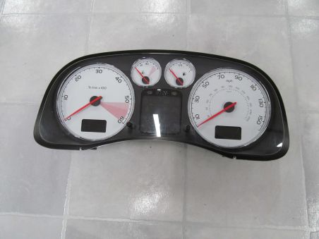 PEUGEOT 307 LIFT 1.6HDI LICZNIK ZEGAR 9663648680