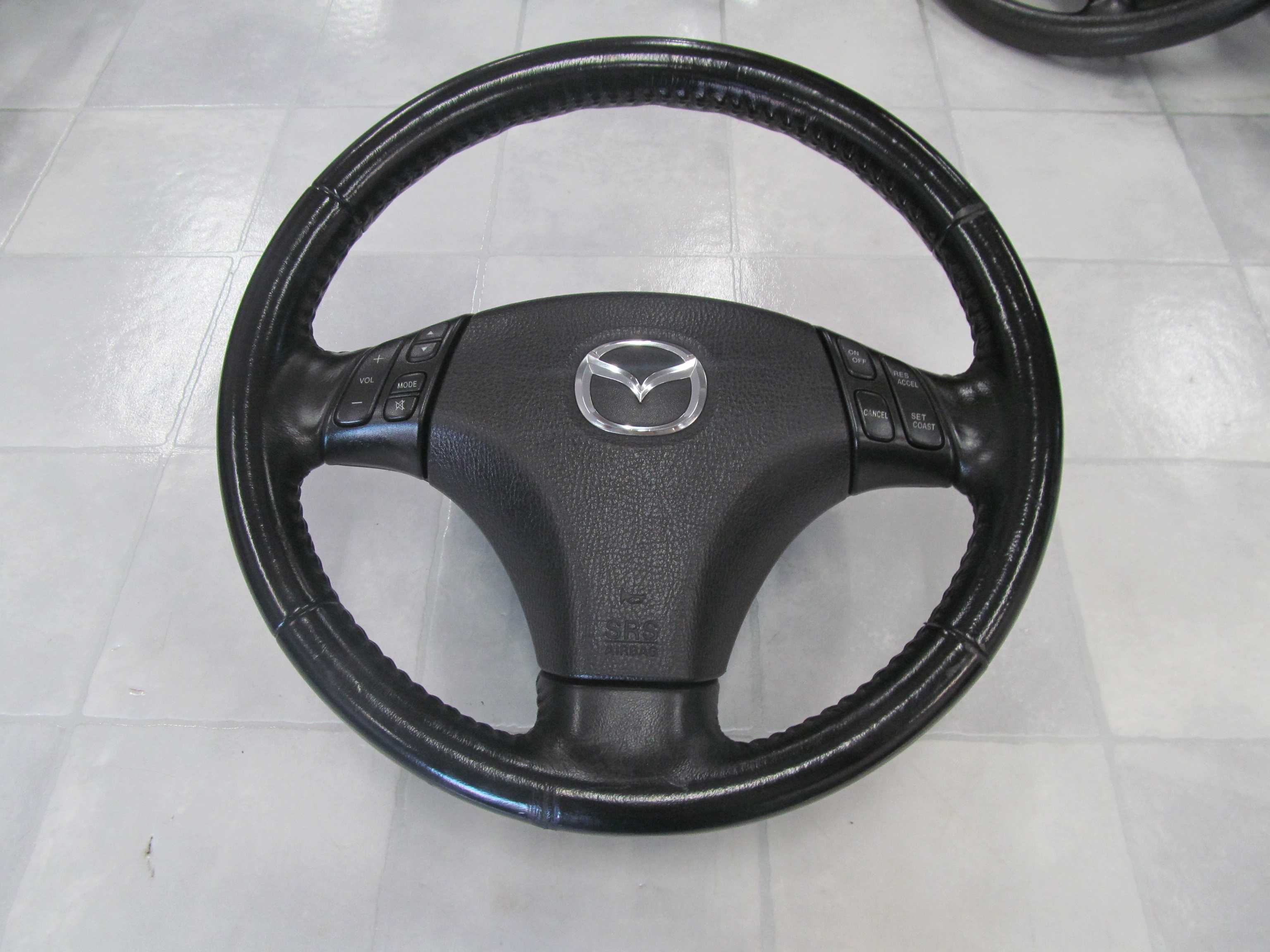 MAZDA 6 02/08 KIEROWNICA PODUSZKA AIRBAG SKORA