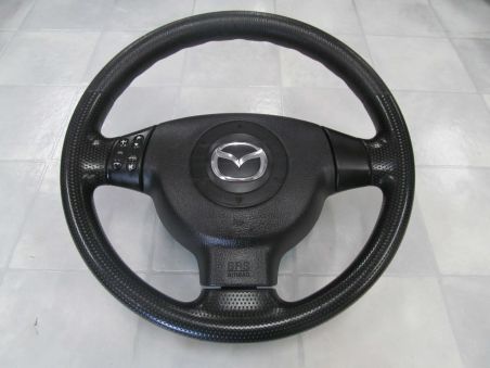 MAZDA 2 02/07 KIEROWNICA PODUSZKA AIRBAG SKORA