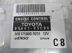 TOYOTA 2.2 D4D KOMPUTER STEROWNIK 89661-05C80