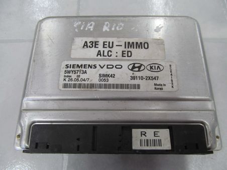 KIA HYUNDAI 1.4 KOMPUTER STEROWNIK 39110-2X547